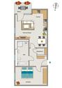 Foto - 2 Zimmer Etagenwohnung zur Miete in Bochum