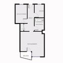 Foto - 2 Zimmer Wohnung mit Balkon + Badewanne + Keller + Dachboden