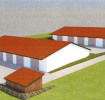 Gewerbehallen in Zachenberg zu vermieten