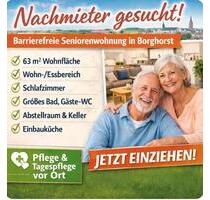 Nachmieter– Barrierefreie Seniorenwohnung in Borghorst - Steinfurt