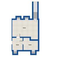 Wohnung Souterrain - 620,00 EUR Kaltmiete, ca.  42,00 m² in Frankfurt am Main (PLZ: 60439) Nord-West