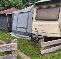 Parzelle auf dem Campingplatz schmelz - Lebach
