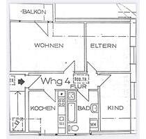 Schöne 2,5 Zimmer-Wohnung in Agathenburg (Stade) zu vermieten