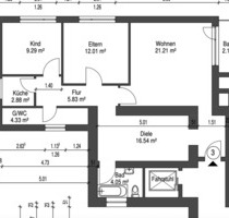 Sanierte 3-Zimmer Wohnung mit Balkon - Wilhelmshaven Heppens