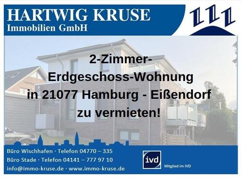 Foto - Lichtdurchflutetes Wohnen: 2-Zimmer-EG-Wohnung mit Balkon in HH-Eißendorf