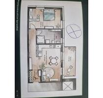 2-Zimmer Wohnung mit Balkon in Kitzingen, komplett barrierearm