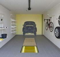 Garage mit zusätzlichem Carport, Grube und kleinem Lager - Hönningen