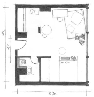 Foto - 1 Zimmer Etagenwohnung zum Kaufen in Berlin