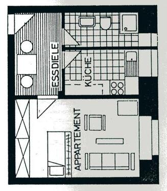 Foto - Schönes Apartement für Singles - 340,00&nbsp;EUR Kaltmiete, ca.&nbsp; 40,00&nbsp;m&sup2;