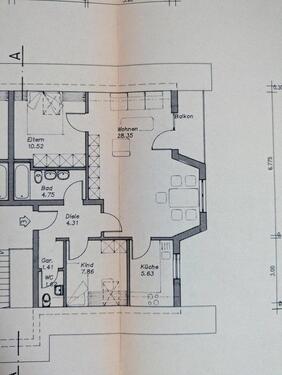 Foto - 3 Zimmerwohnung - 1.074,00&nbsp;EUR Kaltmiete, ca.&nbsp; 56,75&nbsp;m&sup2;