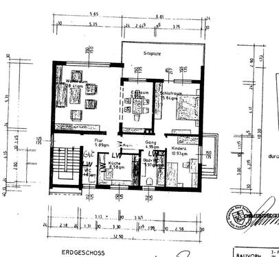 Foto - 3,5 Zimmer-Wohnung - 600,00&nbsp;EUR Kaltmiete, ca.&nbsp; 102,00&nbsp;m&sup2;