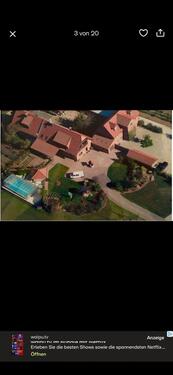 Foto - Haus und Gewerbehalle in ländlicher Umgebung