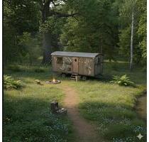 Stellplatz für Tiny House auf Rädern oder Bauwagen - Jagstzell