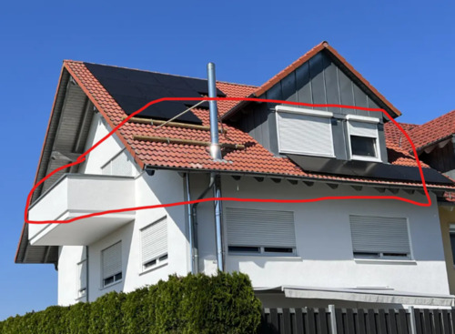 Foto - Attraktive 3,5 Zimmer DG-Wohnung mit EBK und Balkon