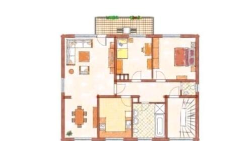 Foto - Ruhige 4-Zimmer Wohnung - ländlich mit traumhaftem Ausblick