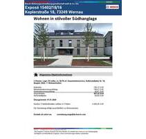 Wohnen in stilvoller Südhanglage 2 Zimmerwohnung in Wernau 154021816 - Wernau (Neckar)