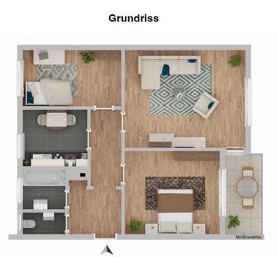 Foto - 3 Zimmer Wohnung in Leinfelden- Echterdingen Unteraichen