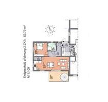 EG-Wohnung - 2 ZKB - 82,79 m² (Neubau) - Lemgo