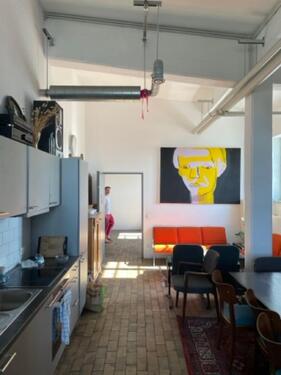 Foto - Coworking Arbeitsplatz im gemeinsamen StudioAtelier