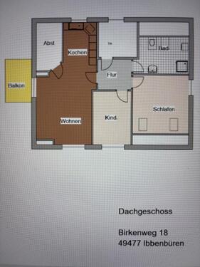 Foto - Etagenwohnung in Ibbenbüren zur Miete