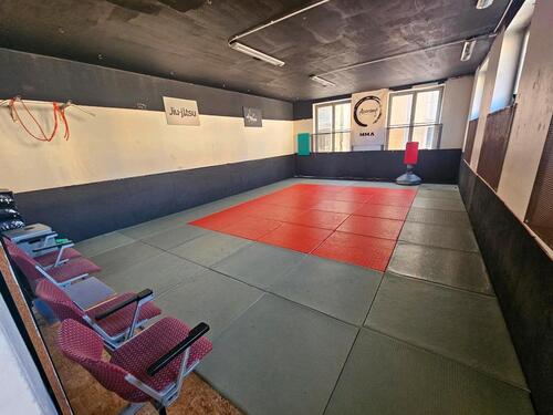 Foto - Sporthalle in Aachen Zentrum Turnhalle Halle Gym Raum