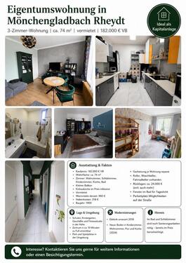 Foto - Eigentumswohnung - 180.000,00&nbsp;EUR Kaufpreis, ca.&nbsp; 74,00&nbsp;m&sup2;