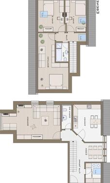 Foto - 4 Zimmer Maisonettenwohnung zur Miete in St. Egidien