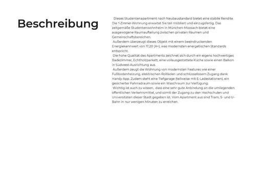 Foto - 1 Zimmer Etagenwohnung zum Kaufen in Tiefenbach