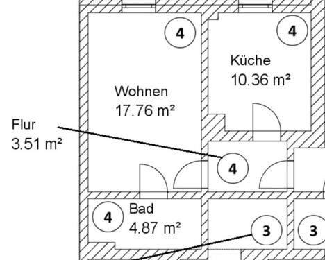 Foto - Einzimmerwohnung Wohnung in Neusörnewitz