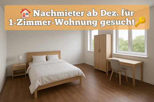Foto - 1-Zimmer frei - 286,00 EUR Kaltmiete,