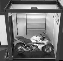 Container Lager Stellplatz Motorrad Saison Handwerker minilager - Seevetal