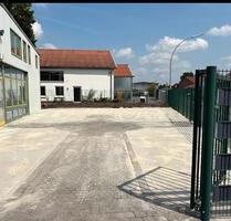 Stellplatz für Wohnmobil gepflastert eingezäunt - Dülmen