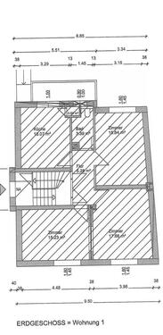 Foto - 3 Zimmer Erdgeschoßwohnung zur Miete in Osnabrück