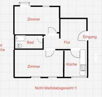 Anfrage Stop!! 2 Raumwohnung in der KTV - Rostock Hansaviertel