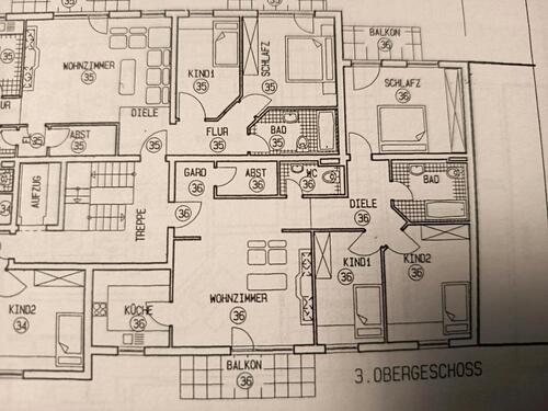 Foto - 4 Zimmer Etagenwohnung zum Kaufen in Pforzheim