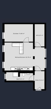 Foto - 2 Zimmer Etagenwohnung zur Miete in Nürnberg