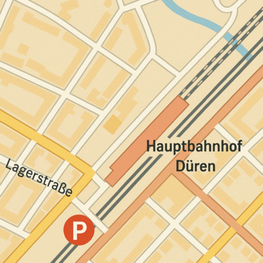 Foto - Stellplatz Nähe Hauptbahnhof Düren - ideal für Pendler nach Köln