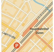 Stellplatz Nähe Hauptbahnhof Düren - ideal für Pendler nach Köln
