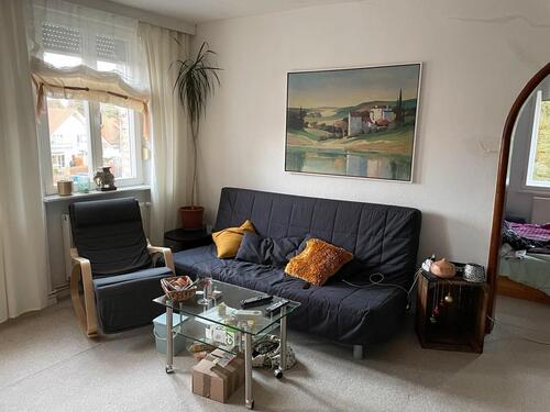 Foto - möbeliertes Zimmer in 2-Personen WG mit eigenem Balkon und Küche