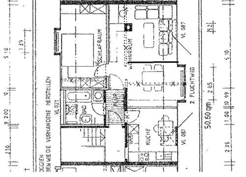 Foto - Helle 3,5 Zimmer Wohnung 50,6 qm