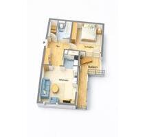 Attraktive 2,5-Zimmer-Wohnung mit großem Balkon in Herzogenaurach - Hirschaid