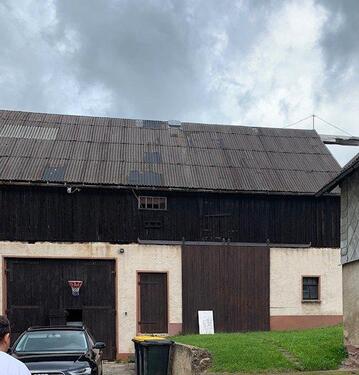 Foto - große Garage mit Scheune zum Mieten