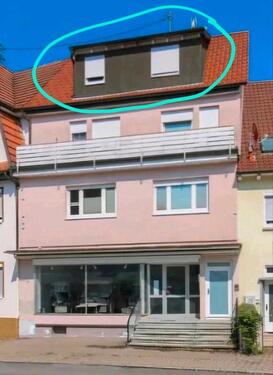 Foto - Helle 1 Zimmer Dachgeschosswohnung zu vermieten in Winterlingen