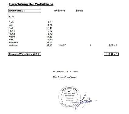 Foto - 3 Zimmer Etagenwohnung in Bünde