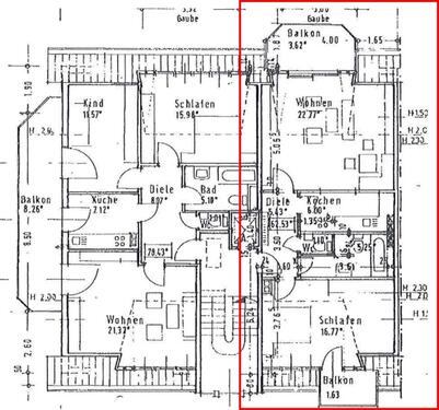 Foto - Etagenwohnung in Düsseldorf zur Miete