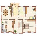 Foto - Helle 3-Raum-Wohnung mit Garten, Balkon und Stellplatz