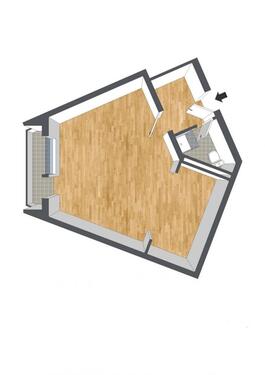 Foto - 1 Zimmer Etagenwohnung in Wolfenbüttel