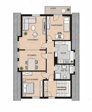 Foto - 4-Zimmer-Wohnung mit Balkon in zentraler Lage Bielfeld