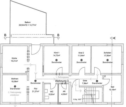 Foto - Ruhige Wohnung im 1. OG mit großer Terrasse