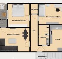 kürzlich Sanierte 3-Zi-Whg im 2.OG FN-Kitzenwiese - Friedrichshafen